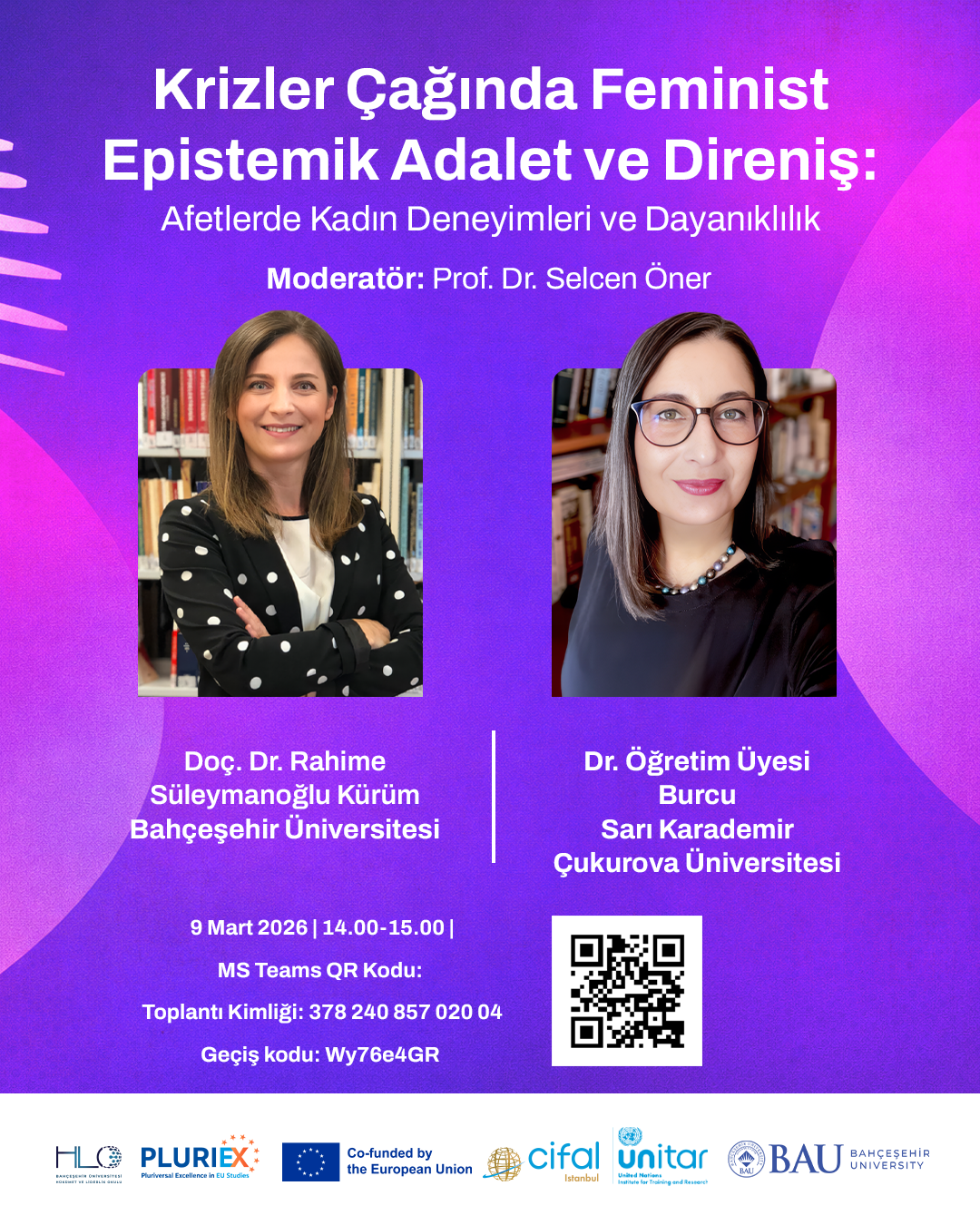 Afetlerde Kadın Deneyimleri ve Dayanıklılık